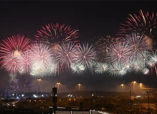 海盐县焰火晚会